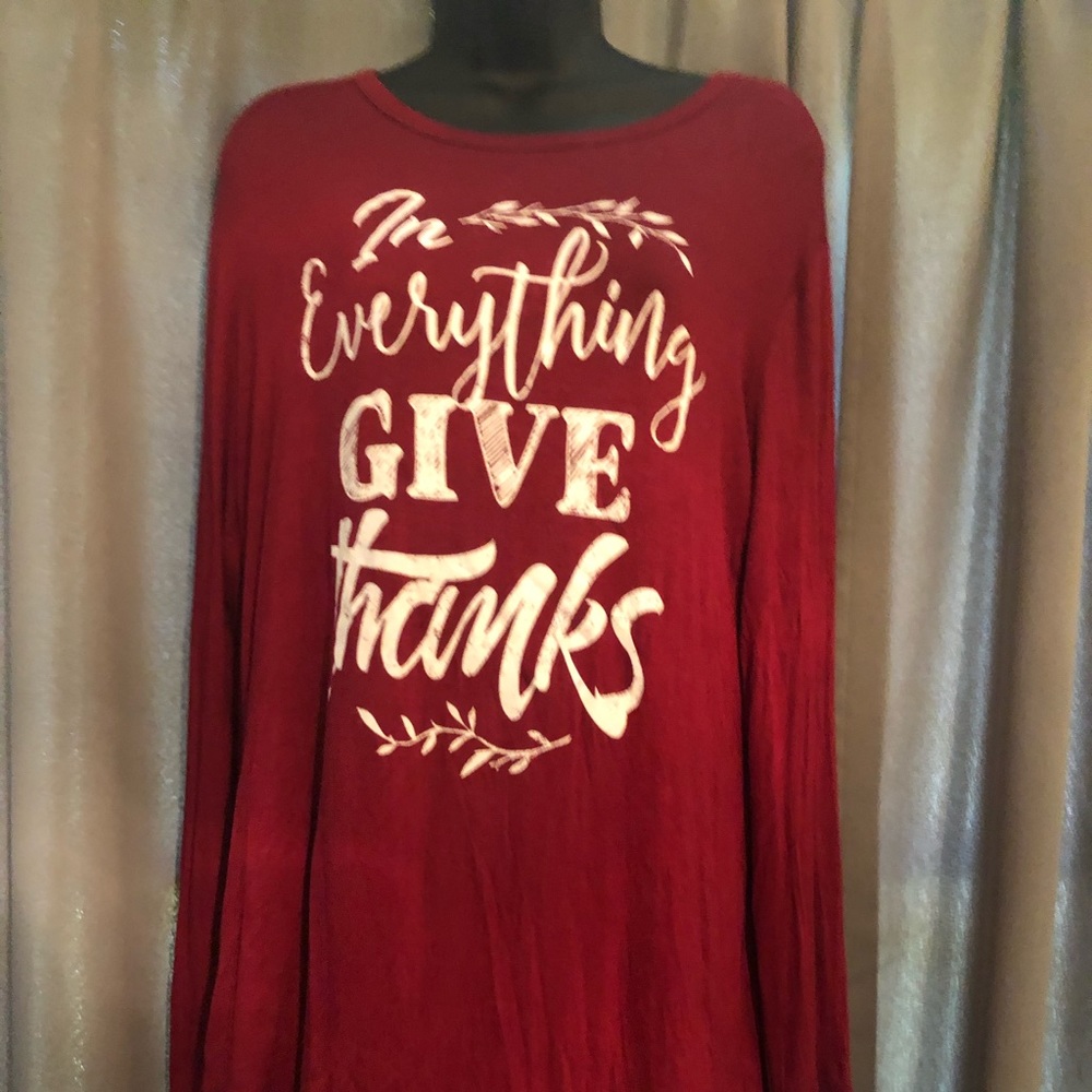 Boutique Fall Shirt. Size Large.